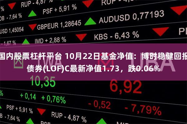 国内股票杠杆平台 10月22日基金净值：博时稳健回报债券(LOF)C最新净值1.73，跌0.06%