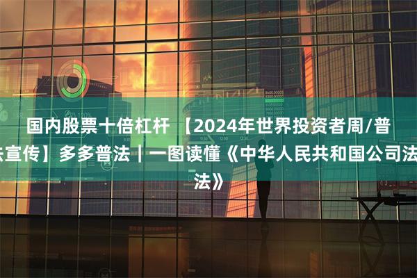 国内股票十倍杠杆 【2024年世界投资者周/普法宣传】多多普法｜一图读懂《中华人民共和国公司法》