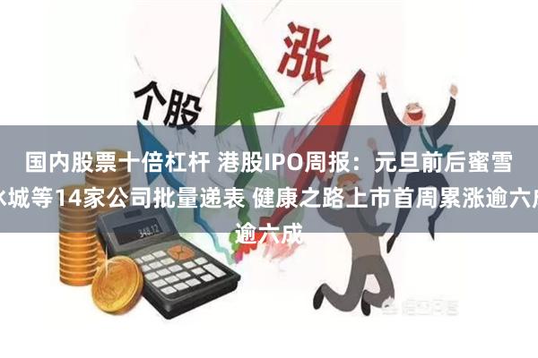 国内股票十倍杠杆 港股IPO周报：元旦前后蜜雪冰城等14家公司批量递表 健康之路上市首周累涨逾六成