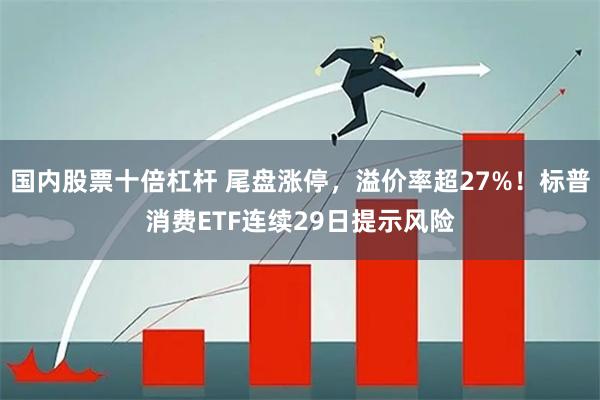 国内股票十倍杠杆 尾盘涨停，溢价率超27%！标普消费ETF连续29日提示风险
