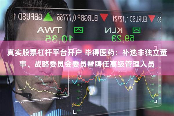真实股票杠杆平台开户 毕得医药：补选非独立董事、战略委员会委员暨聘任高级管理人员
